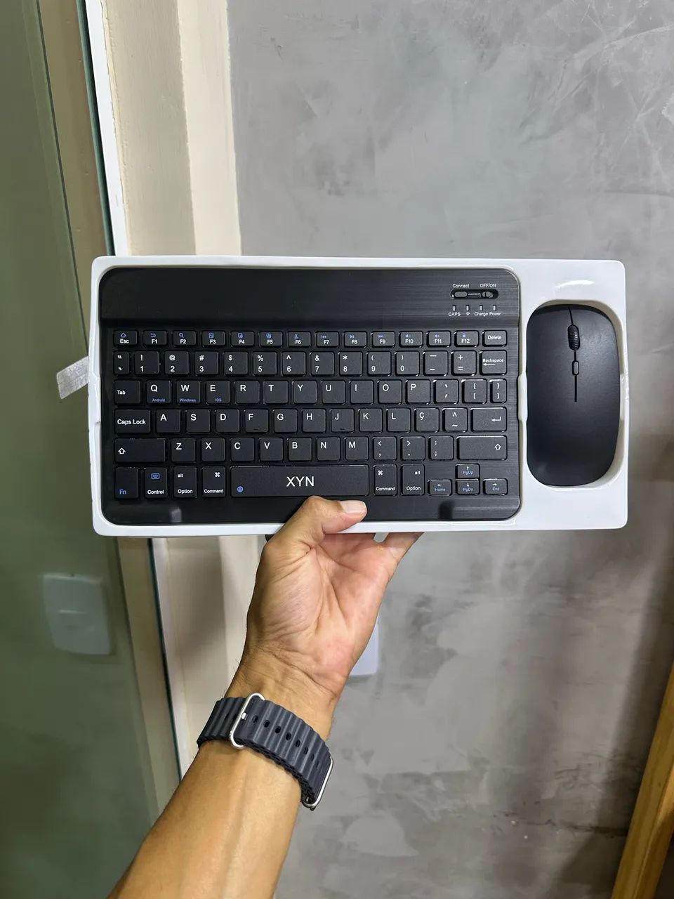 Teclado e Mouse Bluetooth Conecttashop - Foto 3