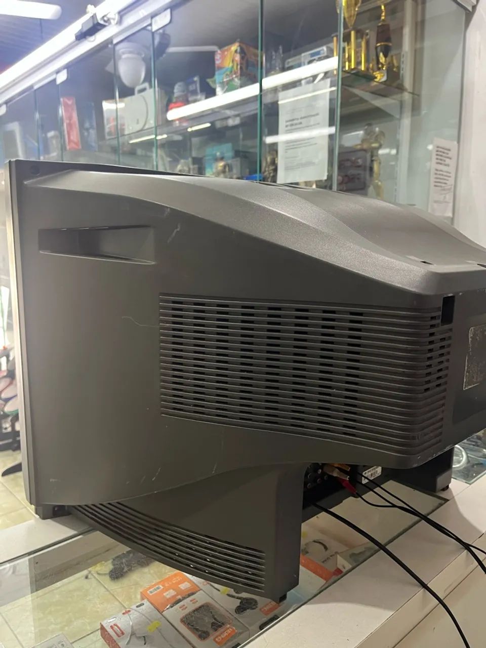 Tv crt tubo Panasonic 21 polegadas retrogamer av vídeo componente  - Foto 5