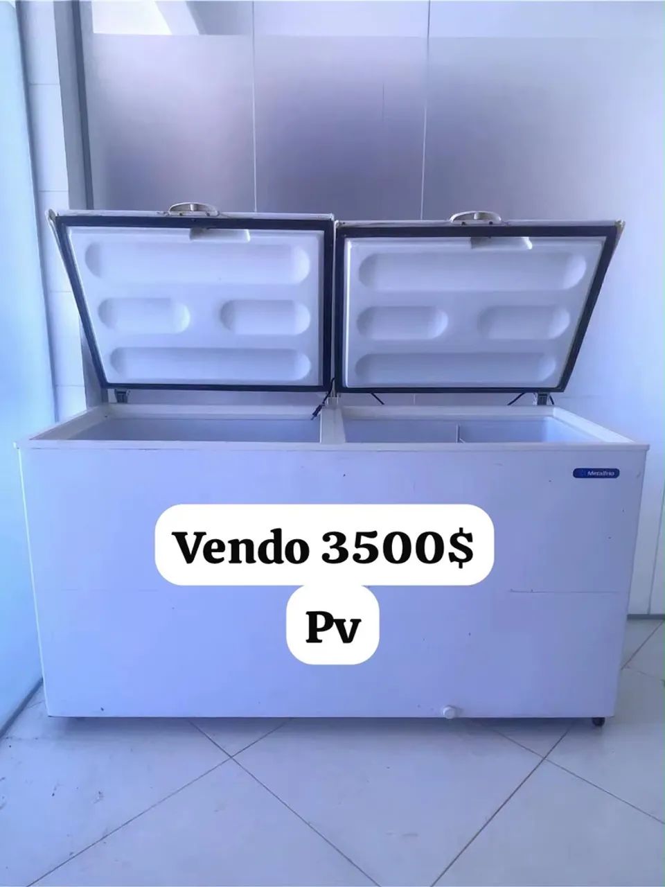 Freezer metalfrio 545L