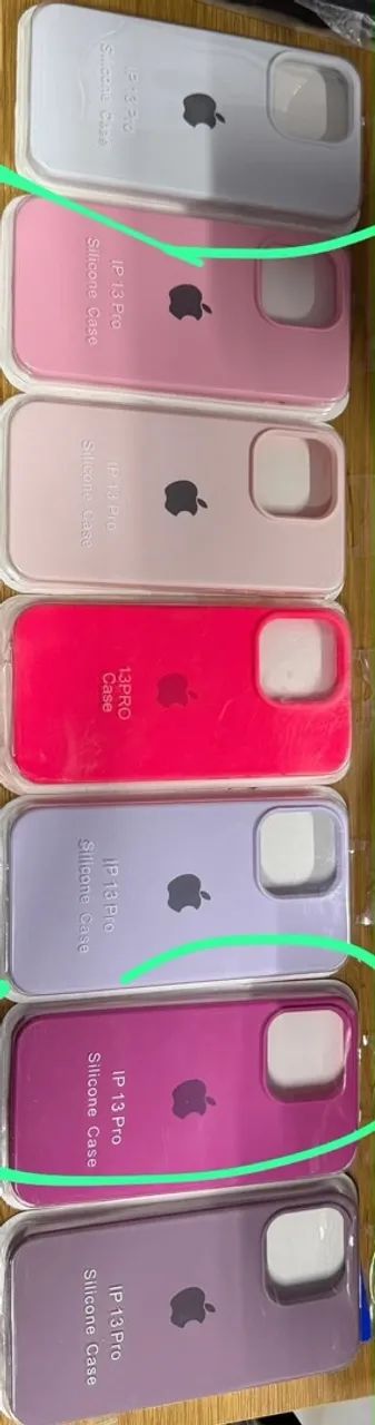 Capa case de silicone para IPhone, todos os modelos. - Foto 4