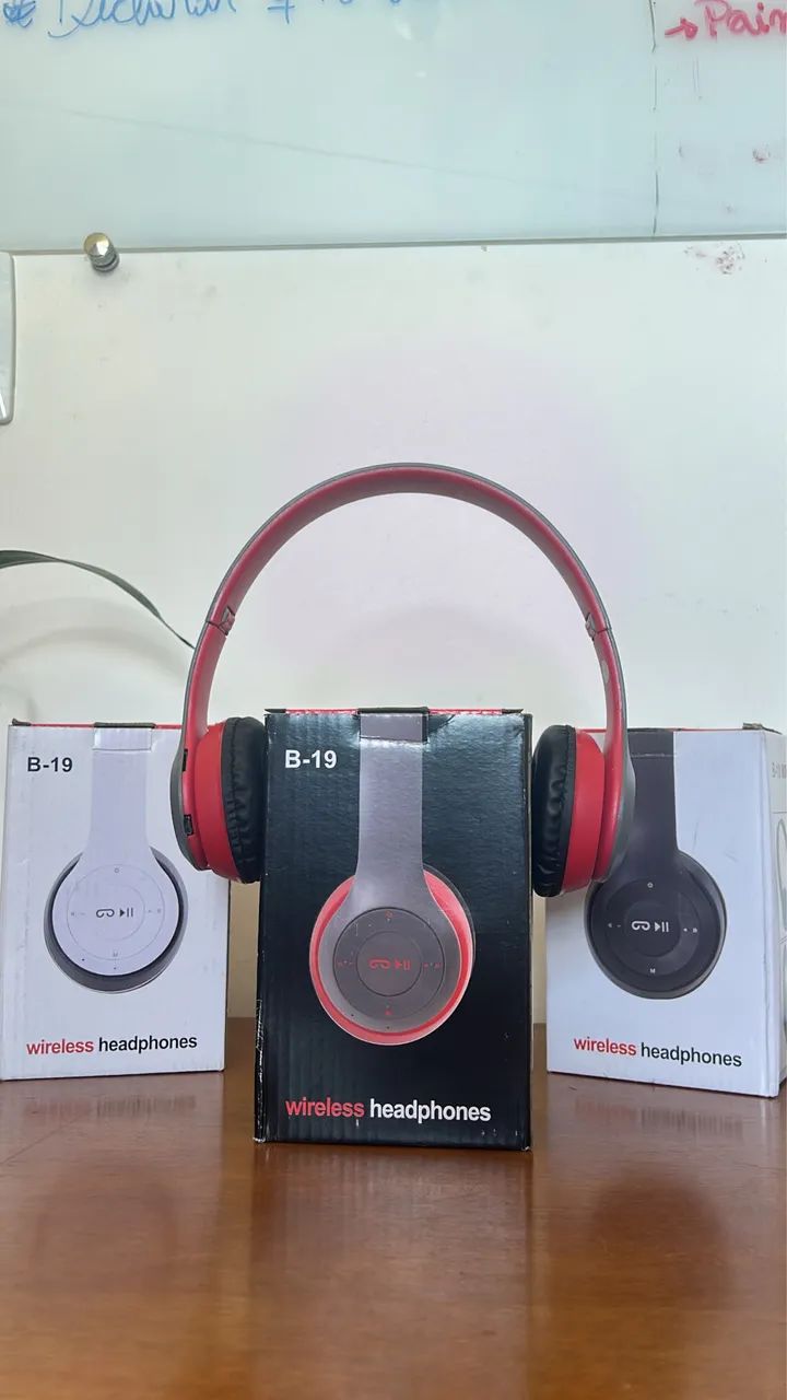 Fone de ouvido Headphone sem fio - Bluetooth