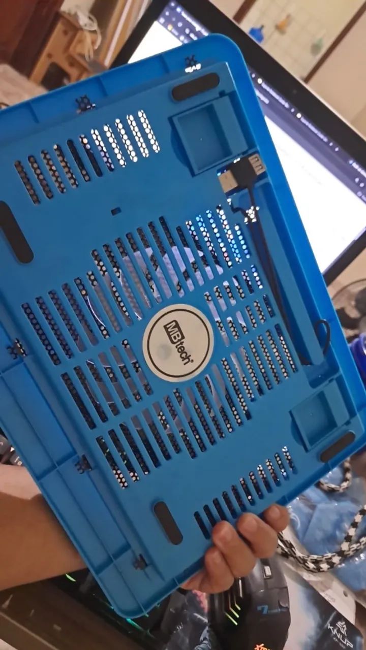 Base com Ventoinha para Notebook até 15" - Foto 4