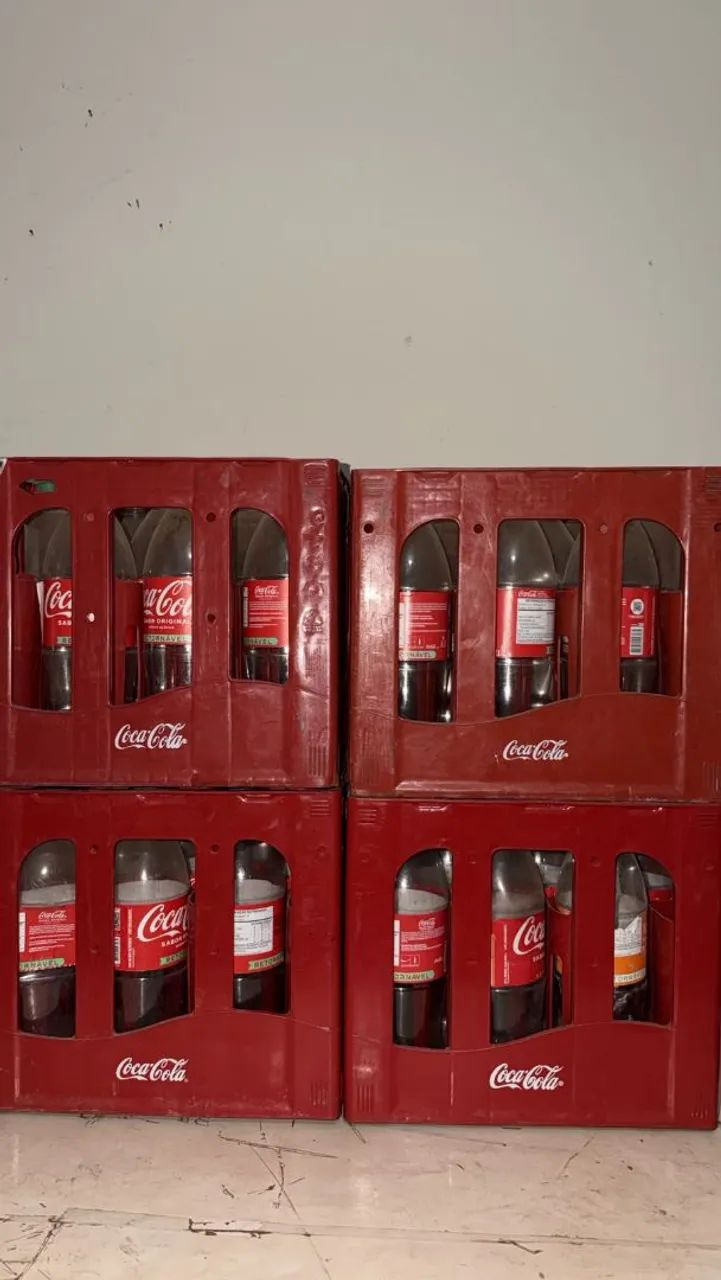 Caixa de coca retornável 