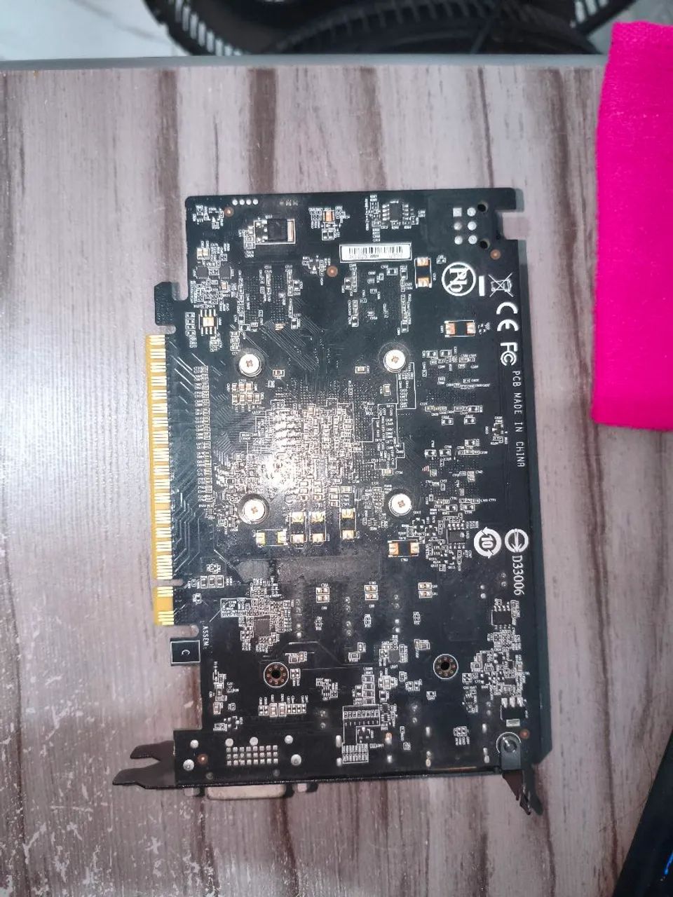 PLACA DE VIDEO GTX 1050TI COM DEFEITO - Foto 3