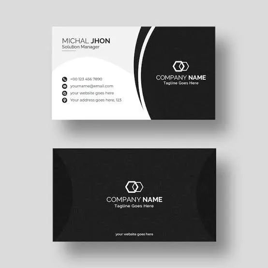4-Color Front Business Card - Full Front Gloss Coating