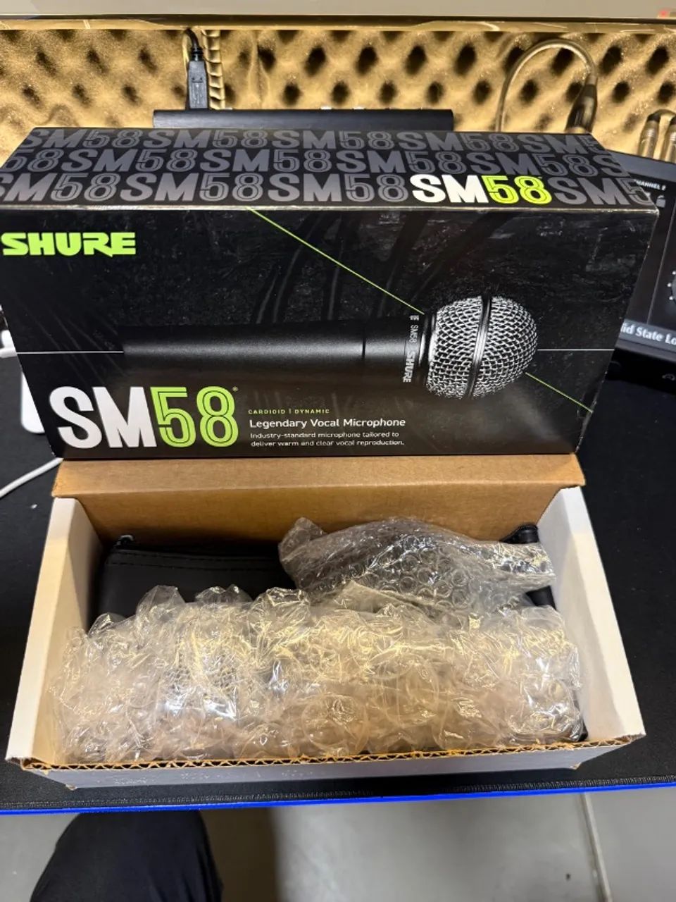 Microfone Shure Sm58 Novo !!!! Na caixa  - Foto 5