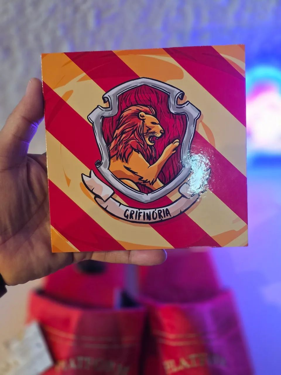 Combo HARRY POTTER PANTUFA OFICIAL + MINIATURA OFICIAL + QUADRO EM MDF - Foto 3