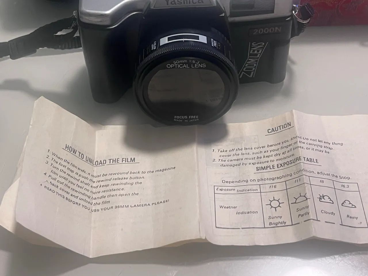câmera analógica da marca Yashica - Foto 3