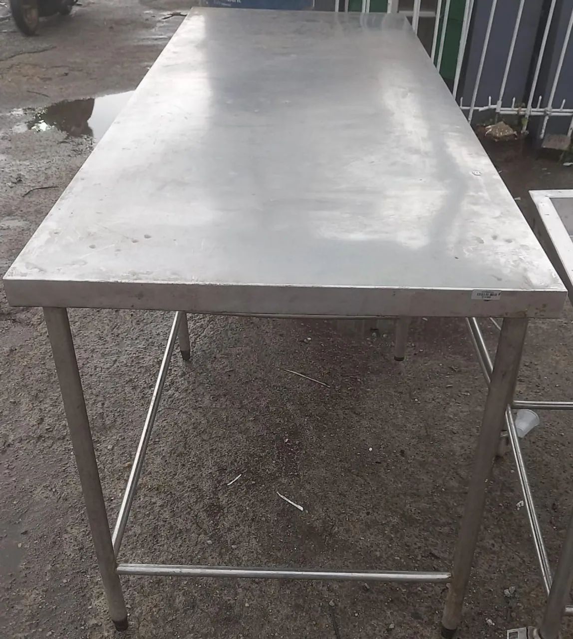 Venda de mesa industrial em aço inox  - Foto 3