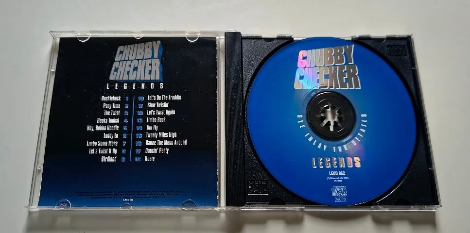 Cd Chubby Checker - Legends - K.Trl Leco - Made in Emgland - Foto 2