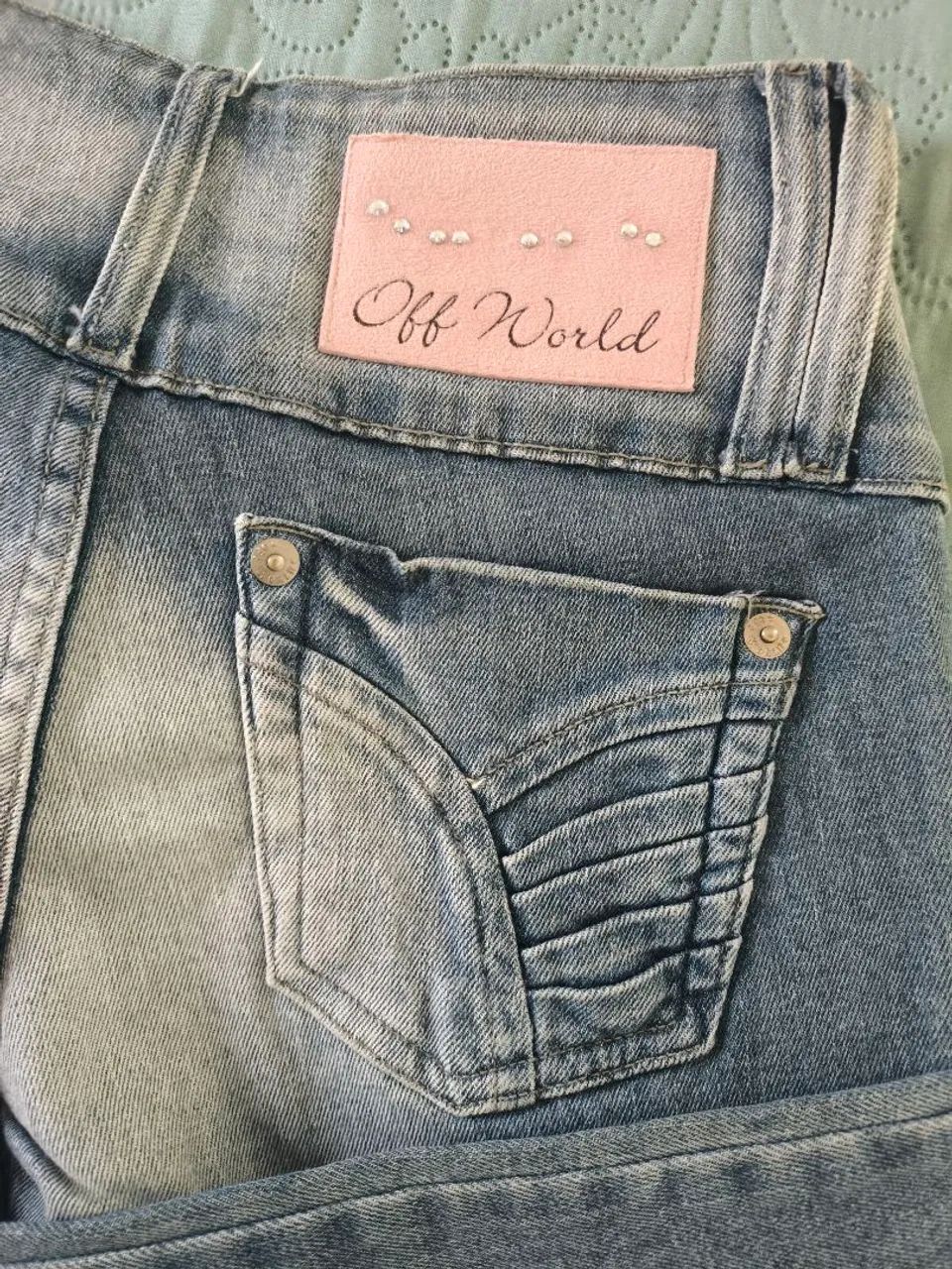 Calça jeans feminina Offword  - Foto 3