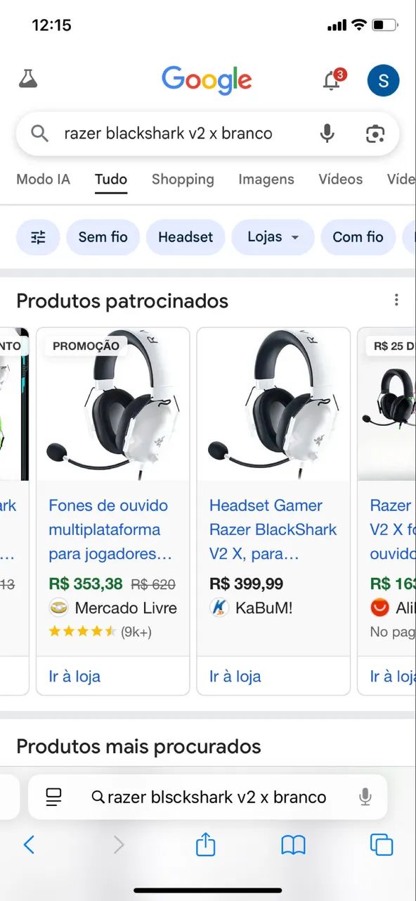 Headset Razer blackshark v2 x - Foto 5