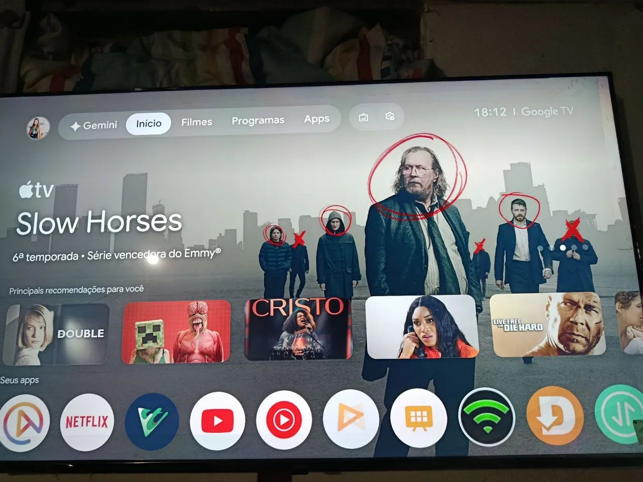 TV smart 4K da marca Philips 50 polegadas - Foto 3