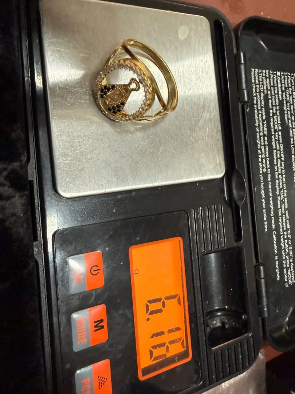 Pingente e Anel Nossa Senhora de ouro 18k procedência garantia eterna - Foto 4