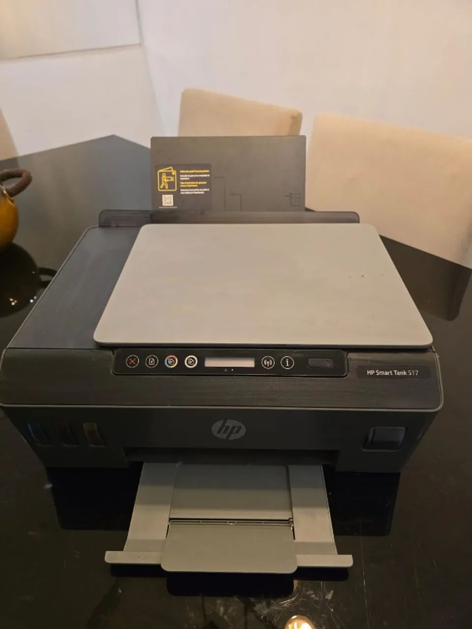 Impressora Multifuncional HP Smart Tank 517 - Wifi + Refil - Foto 4