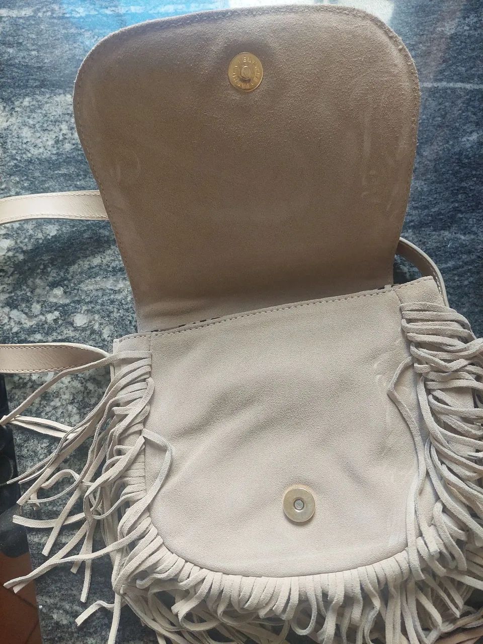 Bolsa em camurça  - Foto 2