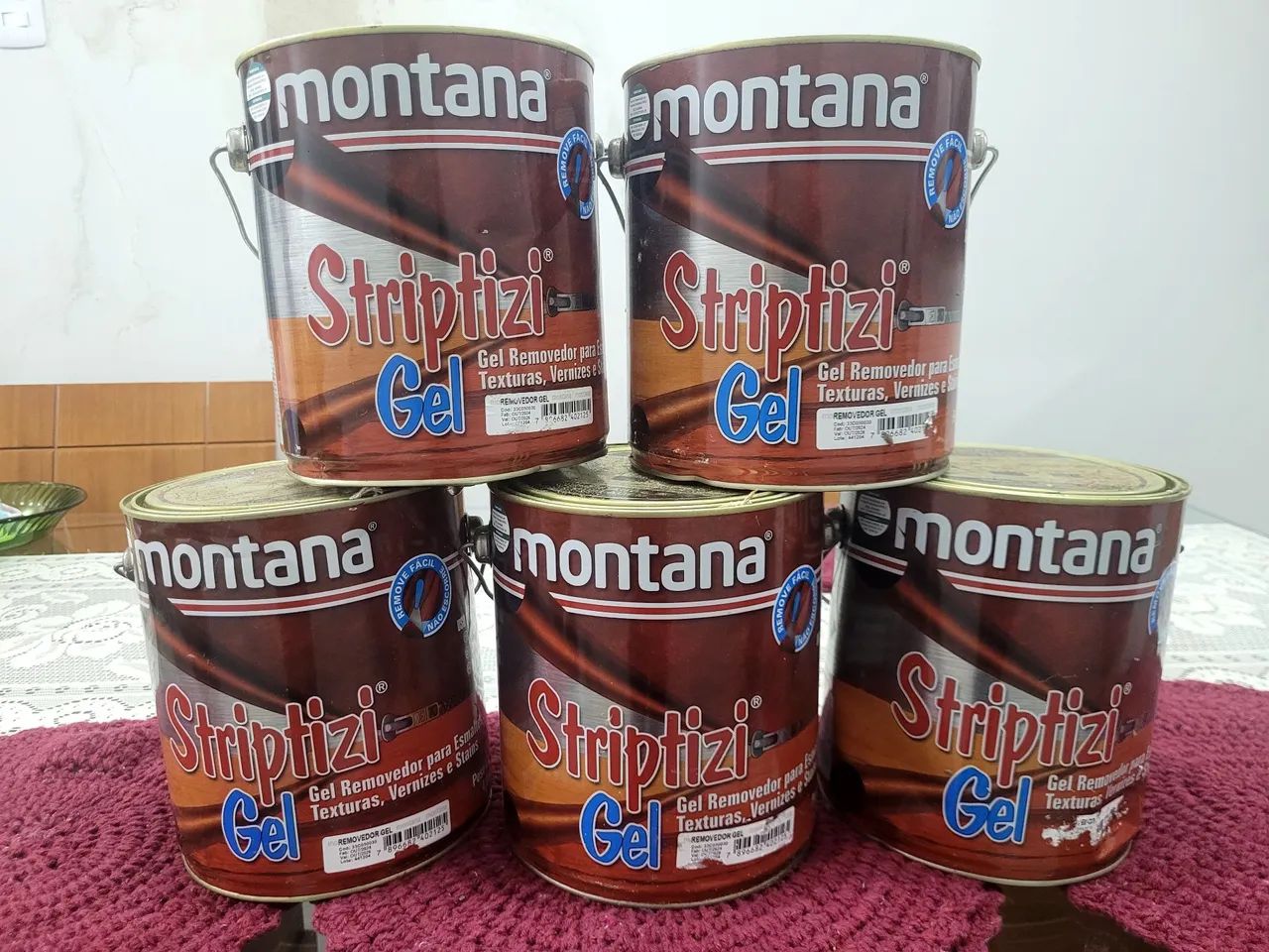 GEL REMOVEDOR PARA ESMALTES,TEXTURAS,VERNIZES E STAINS - Foto 2