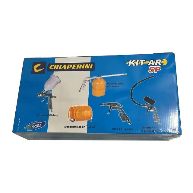 Kit De Pintura Com 5 Peças Para Compressor Chiaperini - Foto 3