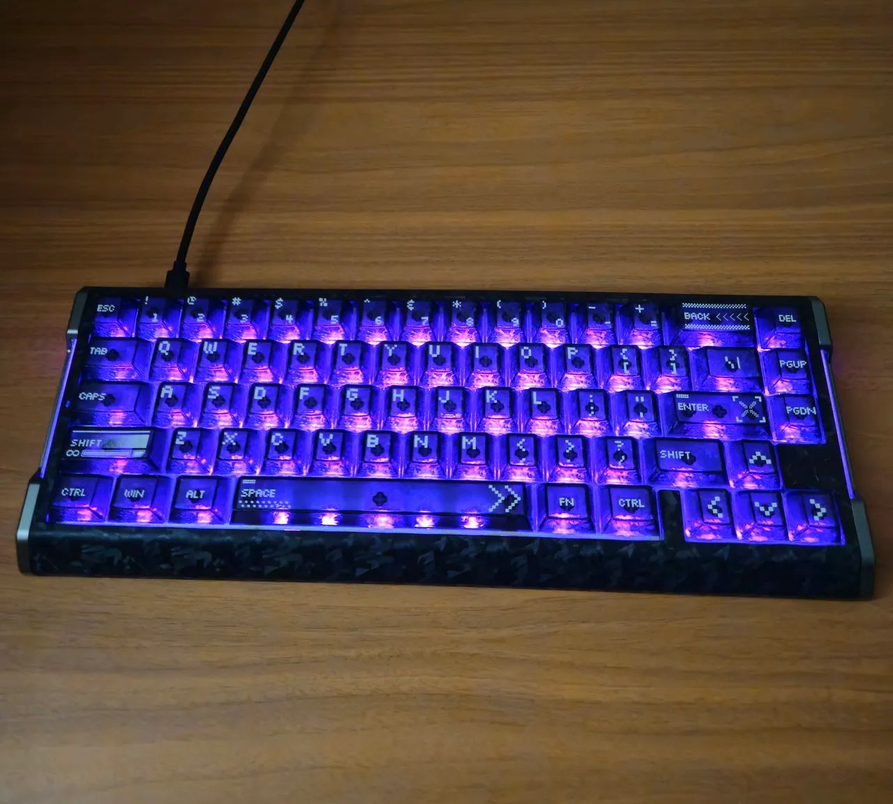 Teclado - Attack shark R68 carbon - Foto 5