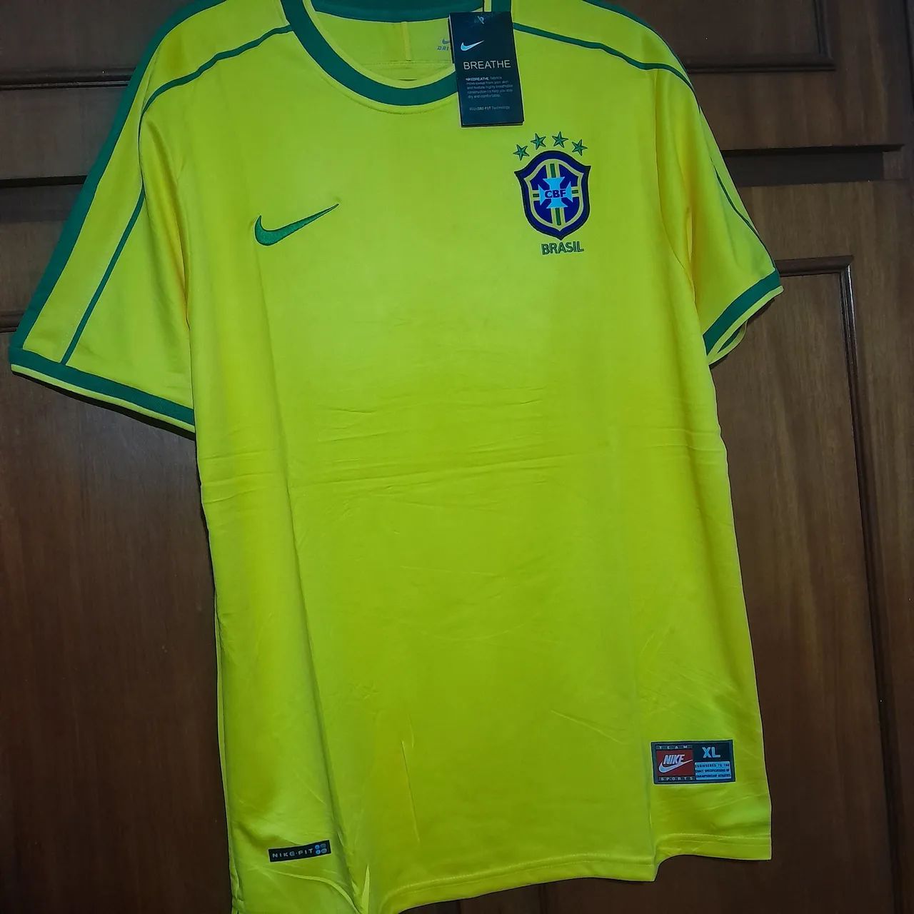 Camisa Brasil Retrô 98 - Foto 4