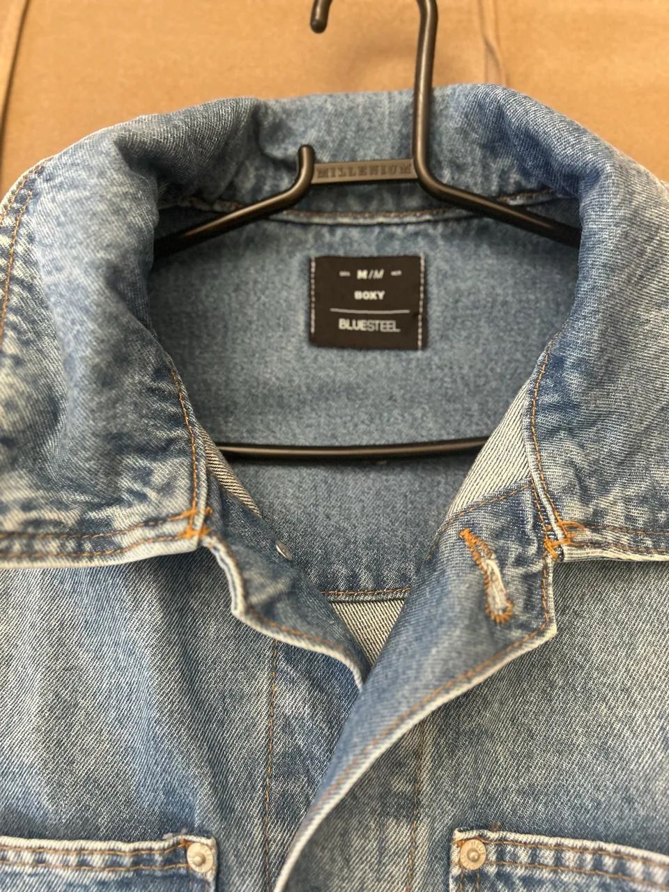 jaqueta jeans boxy renner  - Foto 3