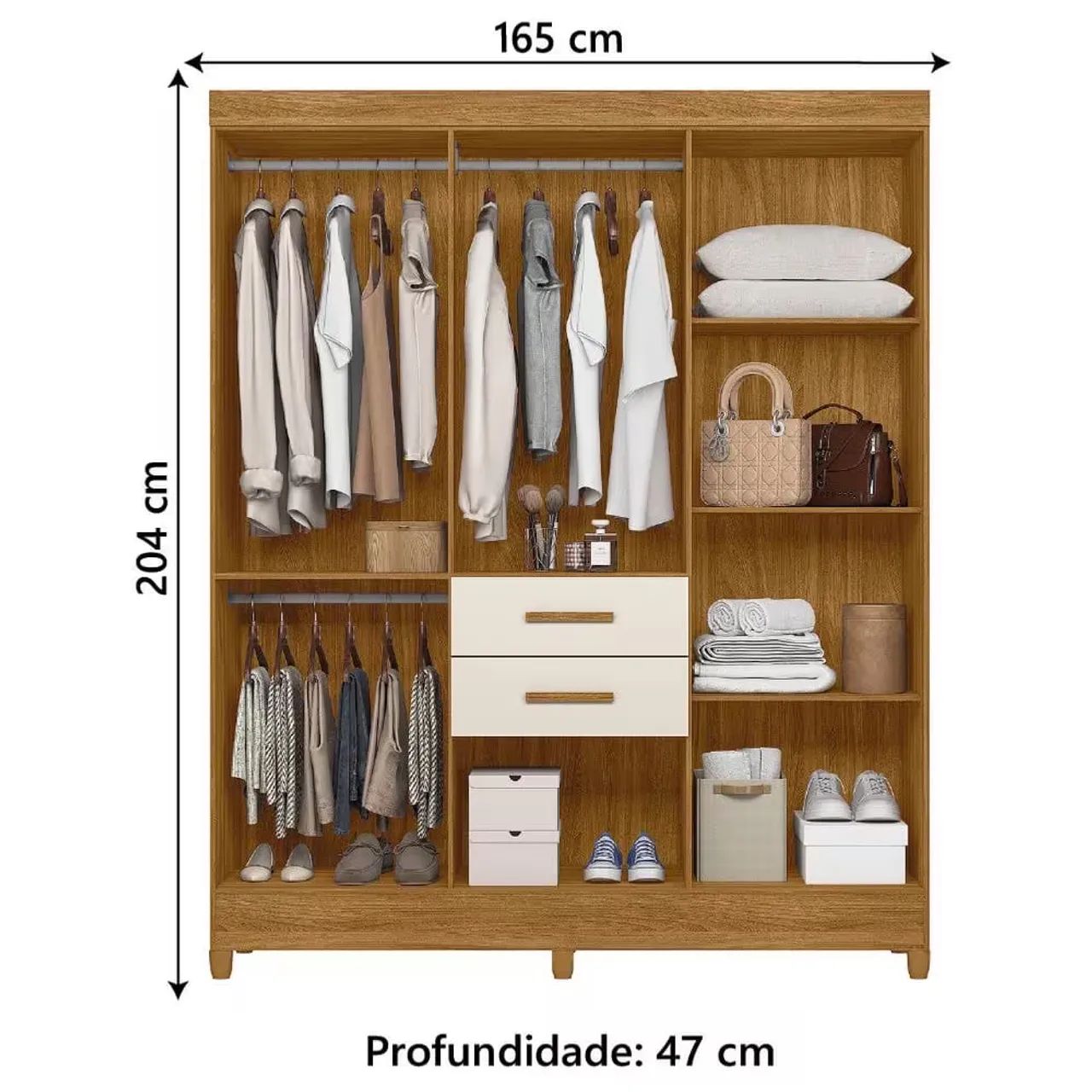 Guarda Roupa malta com desiner atemporal em mega Oferta ! - Foto 3