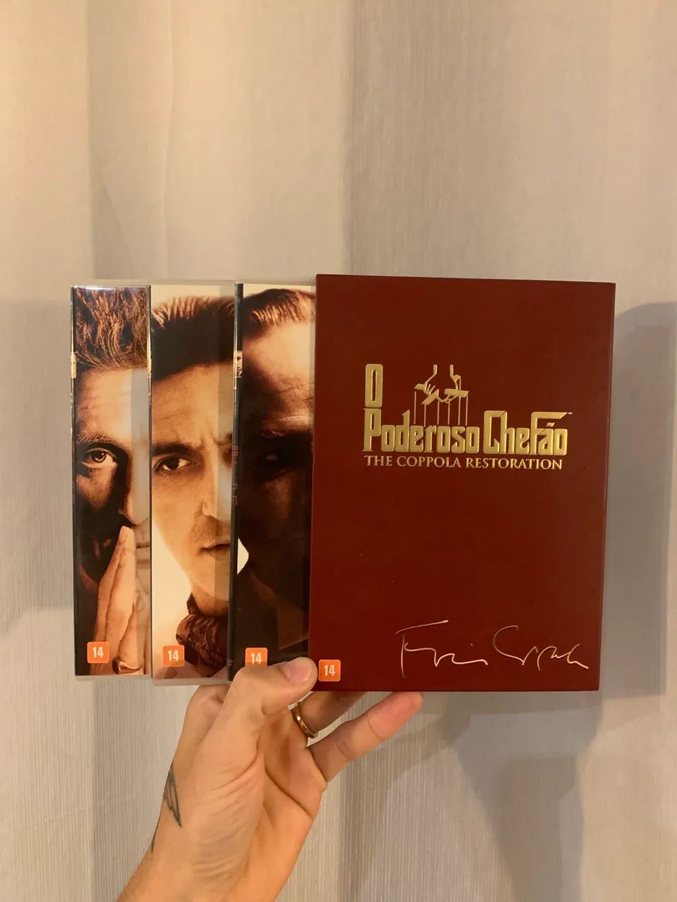 Box Trilogia O Poderoso Chefão DVD