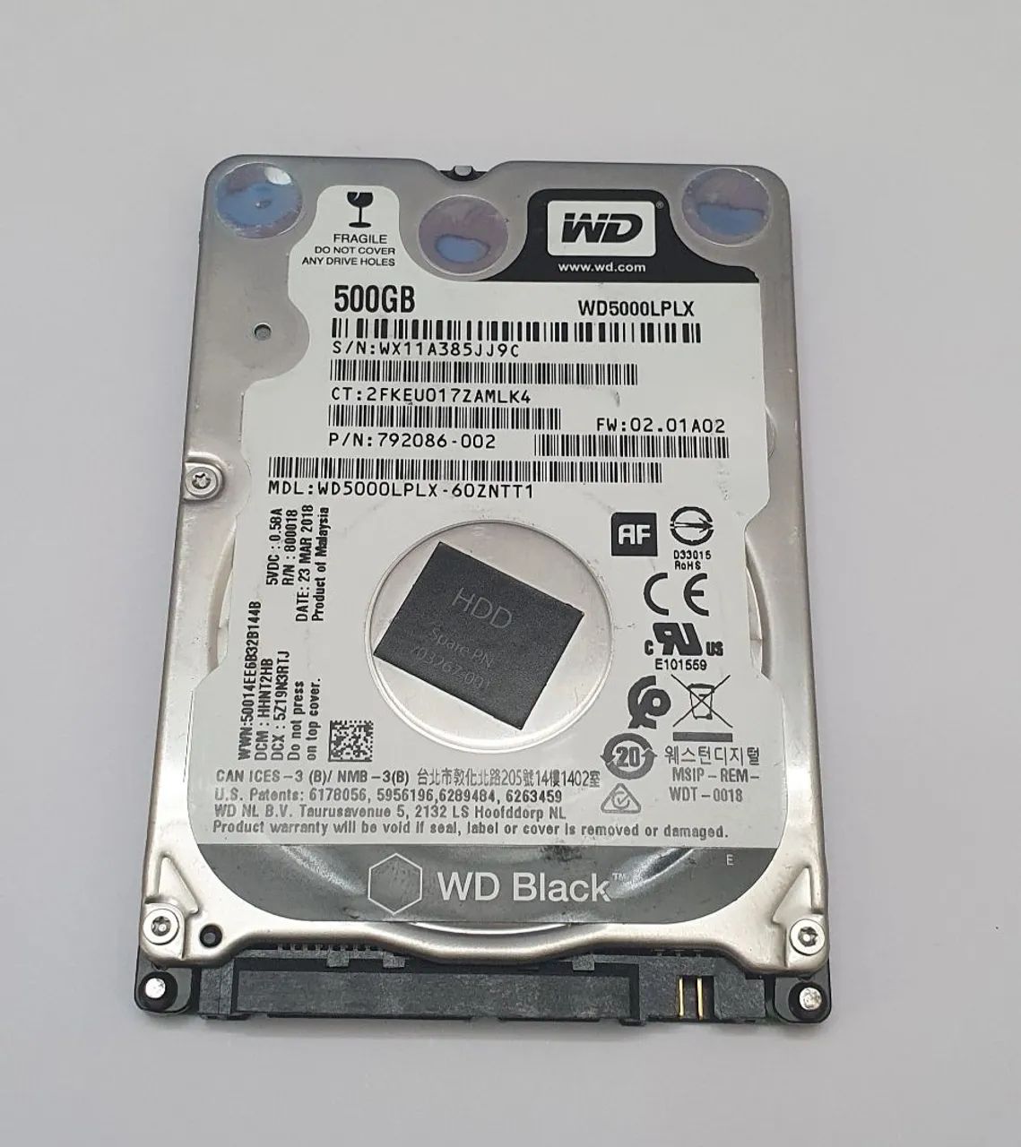 HD Western Digital 500GB Slim para notebook  - Foto 2