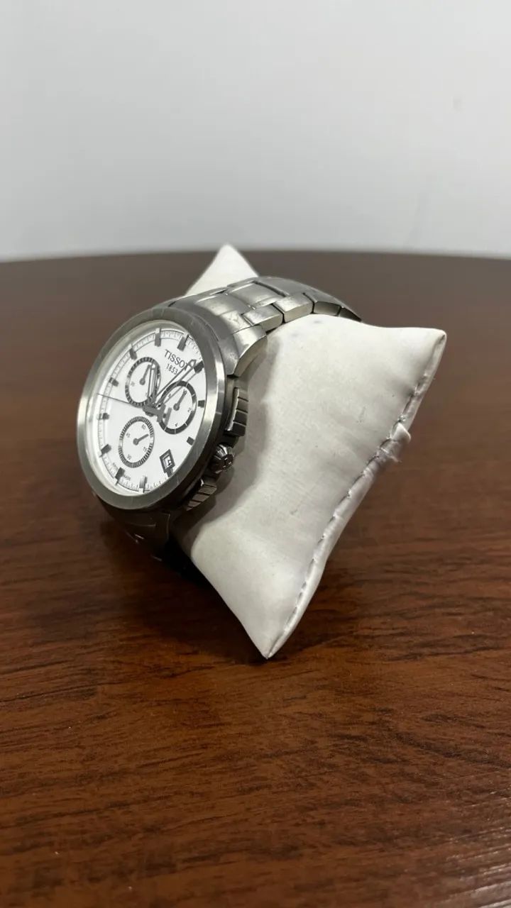 Relógio Tissot 1853 Chronograph Suíço Original + Caixa e Documentos - Foto 3