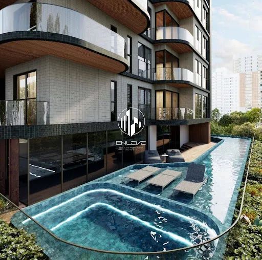 Apartamento de 62m2 com 2 Quartos na Praia do Cabo Branco