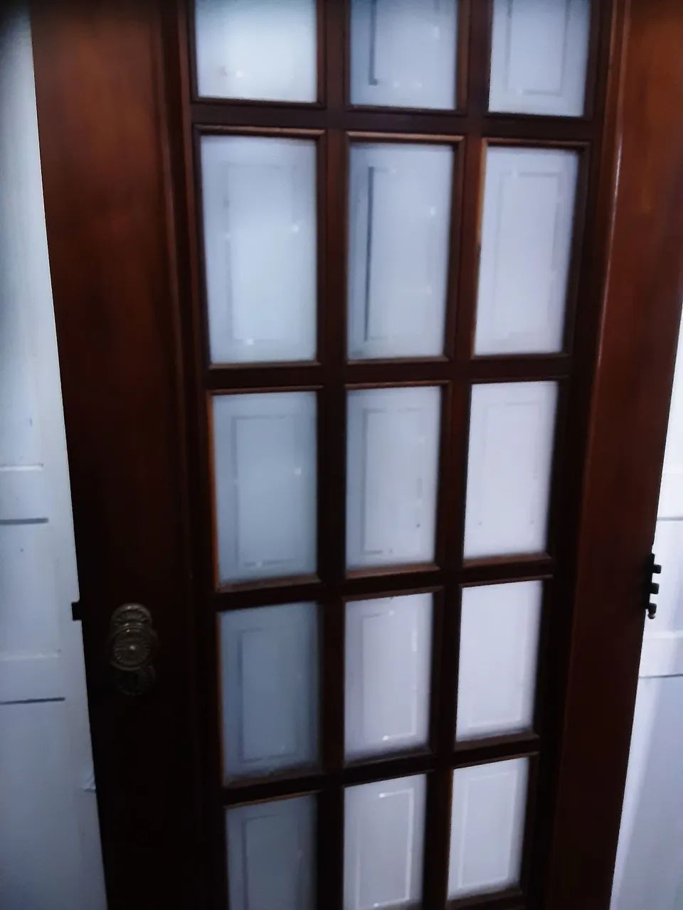 PORTA MADEIRA MACIÇA  - Foto 2