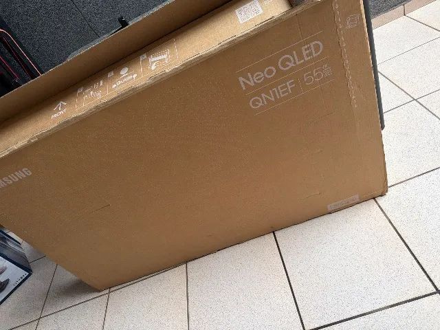 Tv Samsung neo qled tela quebrada