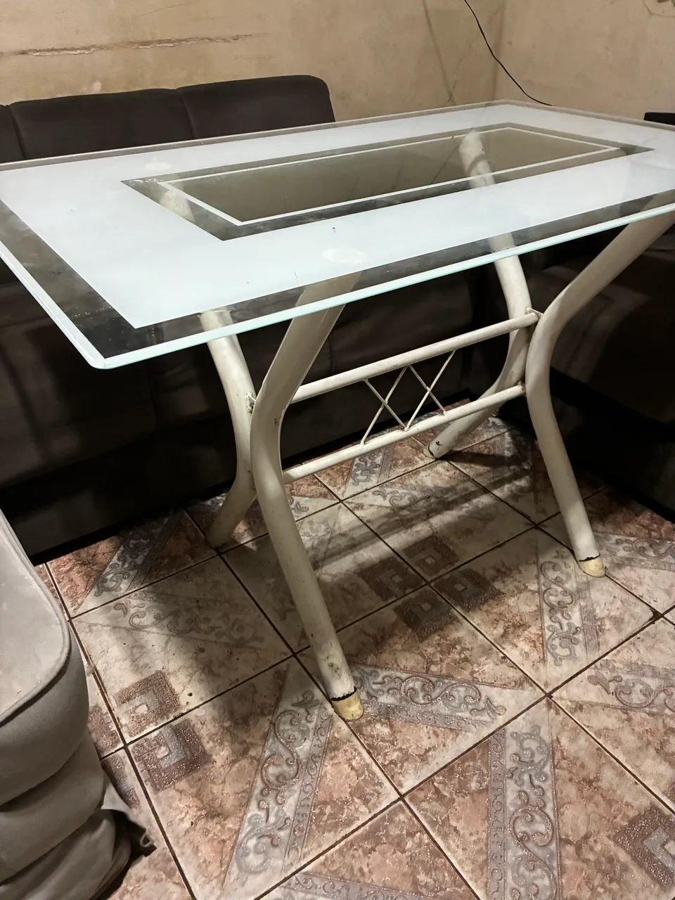 Mesa com tampo de vidro show de bola  - Foto 2