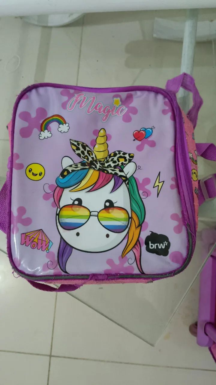 Mochila Infantil mais lancheira térmica - Foto 5