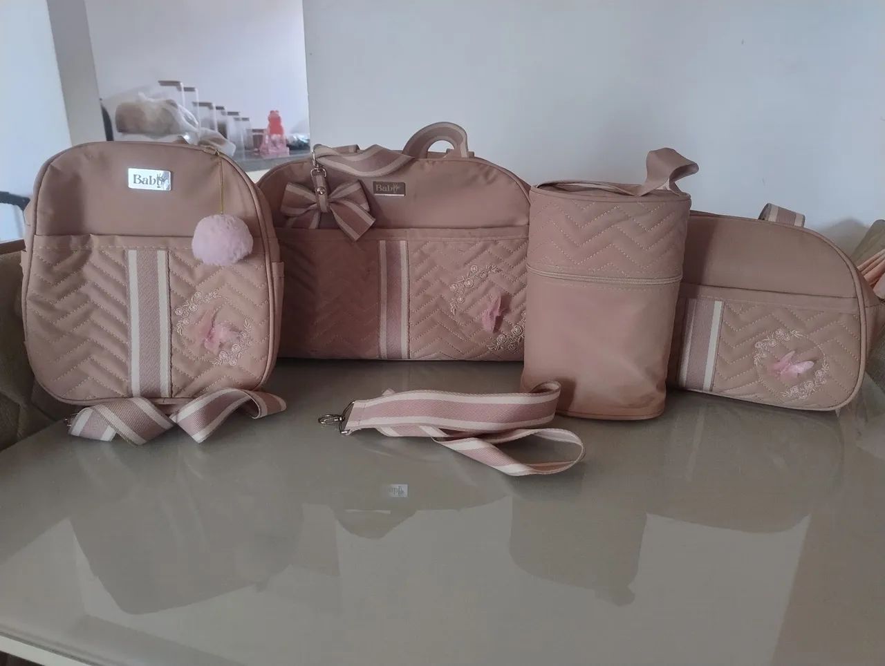 Kit bolsa Maternidade Menina - Foto 2