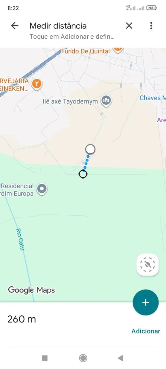 Terreno próximo ao condomínio Jardim Europa 