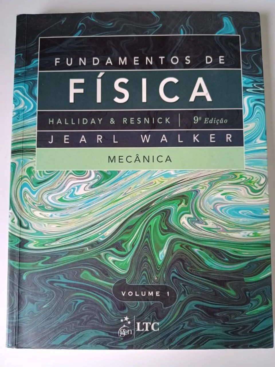 Livros Fundamentos de Física Volume 1, De Halliday & Resnick, 9a Edição, Editora LTC