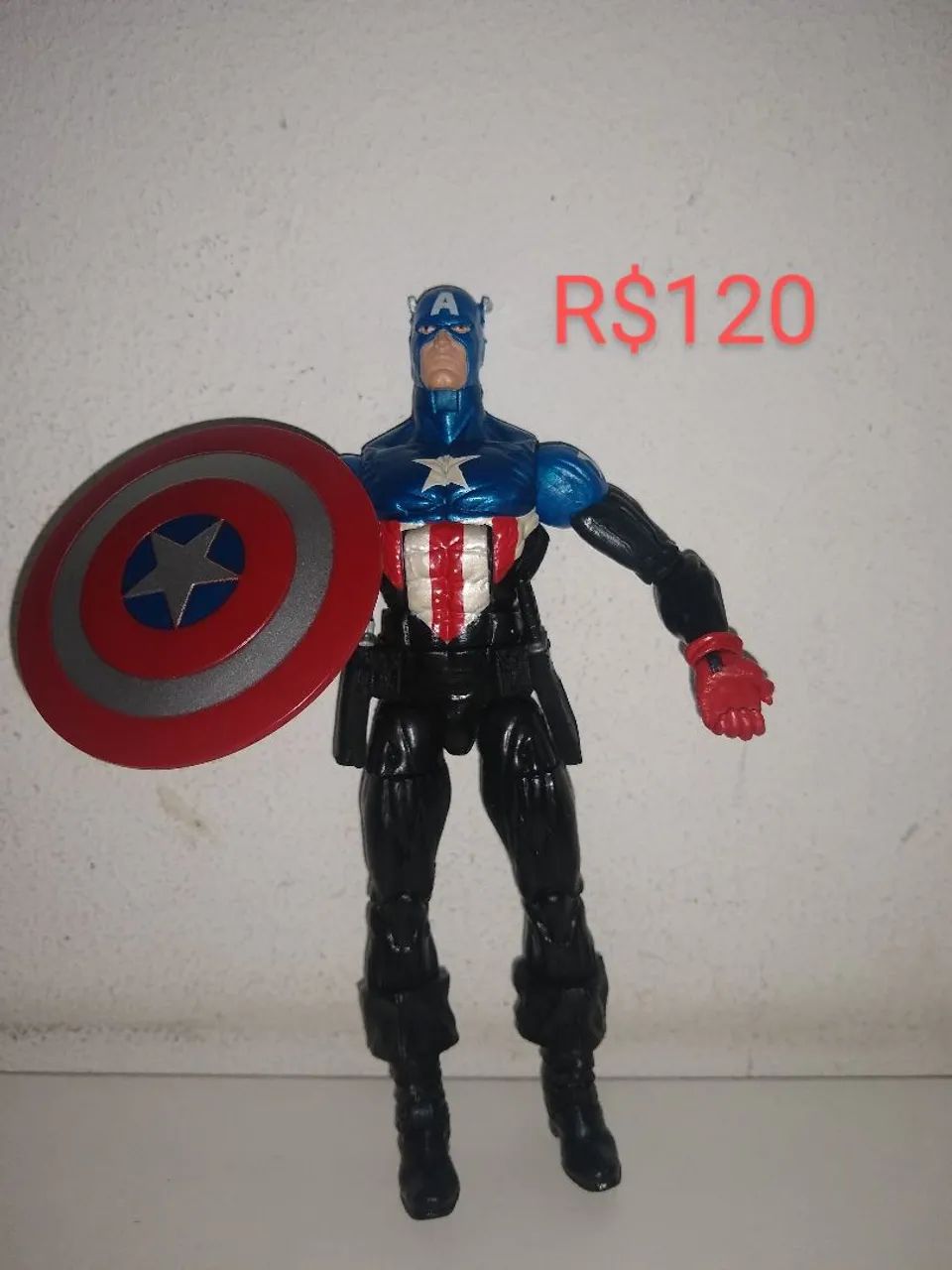 Figura de ação Marvel legends capitão América  - Foto 2