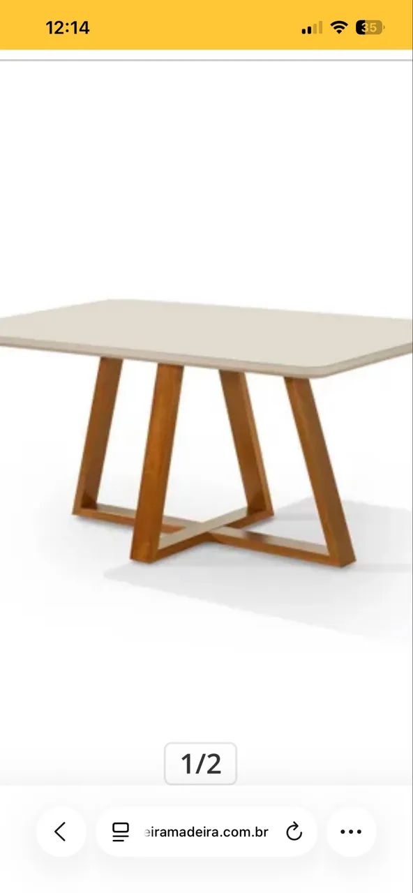 Base para Mesa de Jantar Retangular  - Foto 3