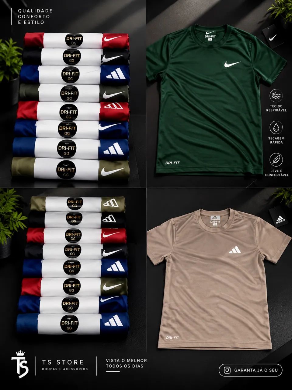 Camisas Dry Fit