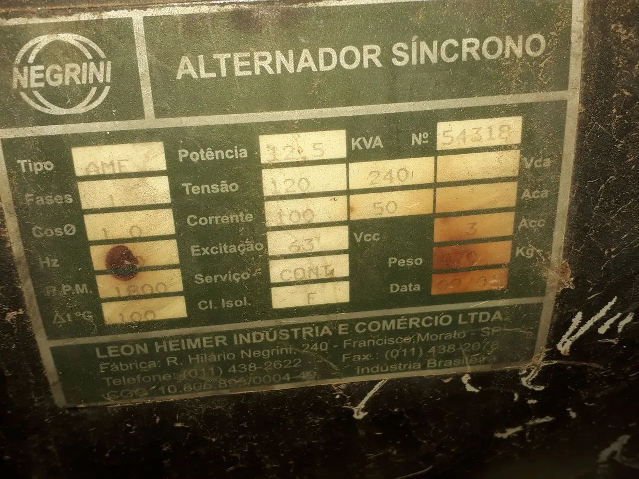 Gerador 17.5kva negrini - Foto 4