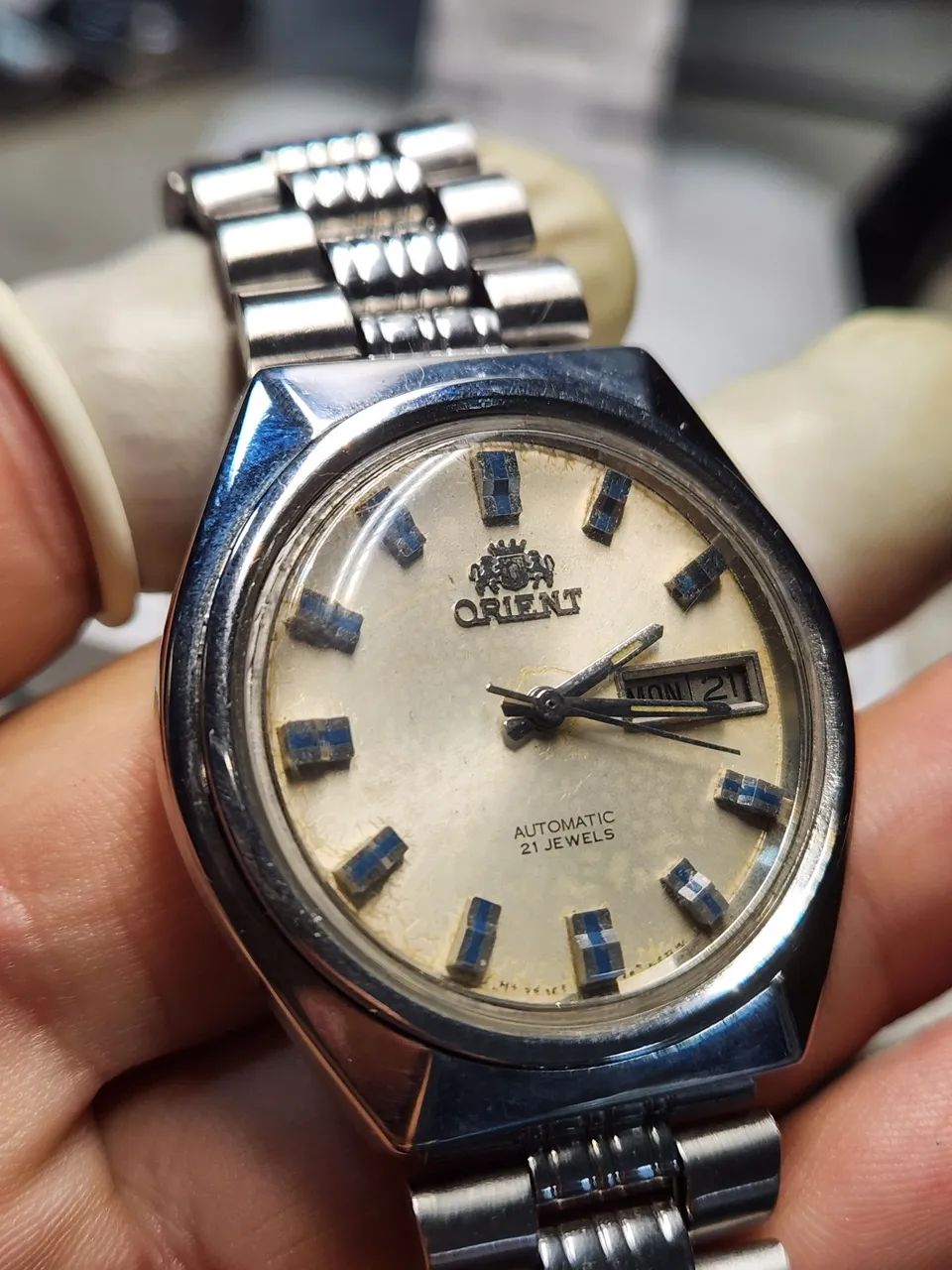 RELÓGIO ORIENT AUTOMÁTICO ANOS 60/70 - Foto 2