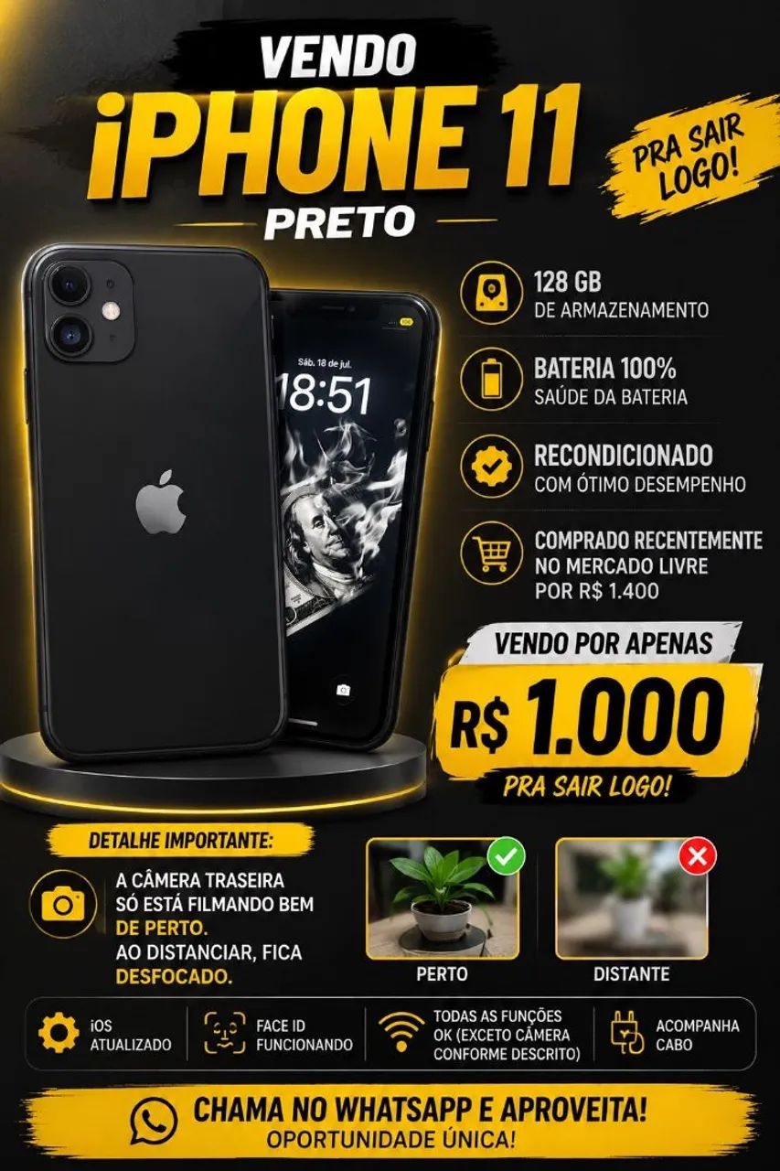 Vendo iPhone 11 