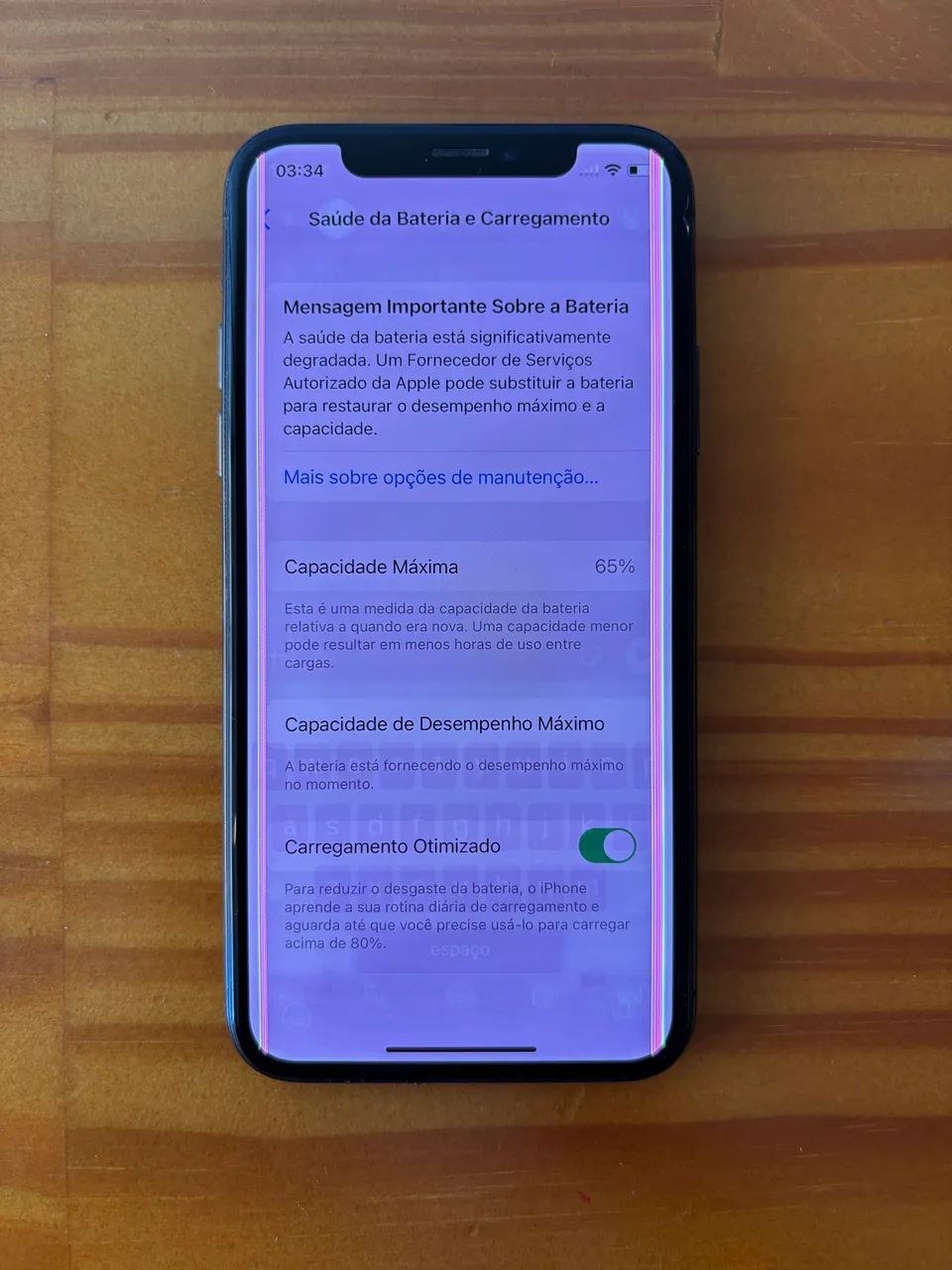 iPhone X 256GB Preto - Usado - Foto 3