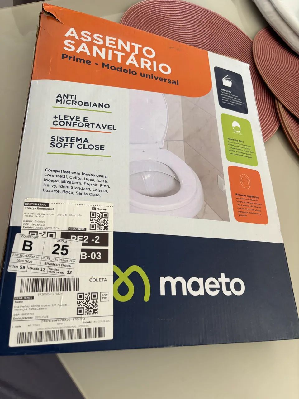 Assento sanitário  - Foto 2