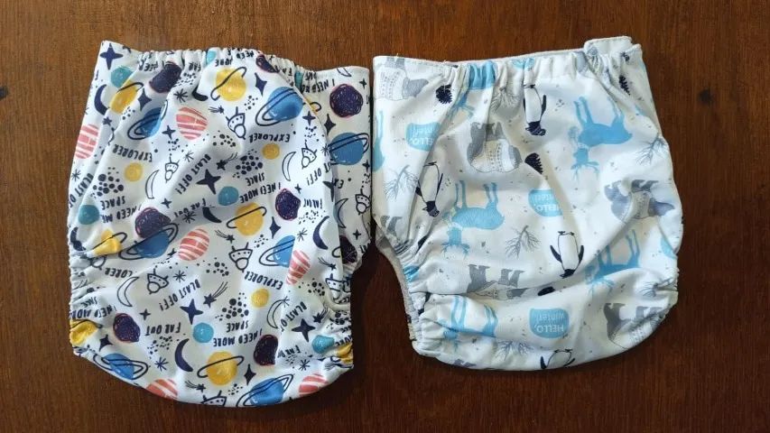 Kit com 6 Fraldas Ecológicas - Qianquhui e Littles e Bloomz - Foto 3