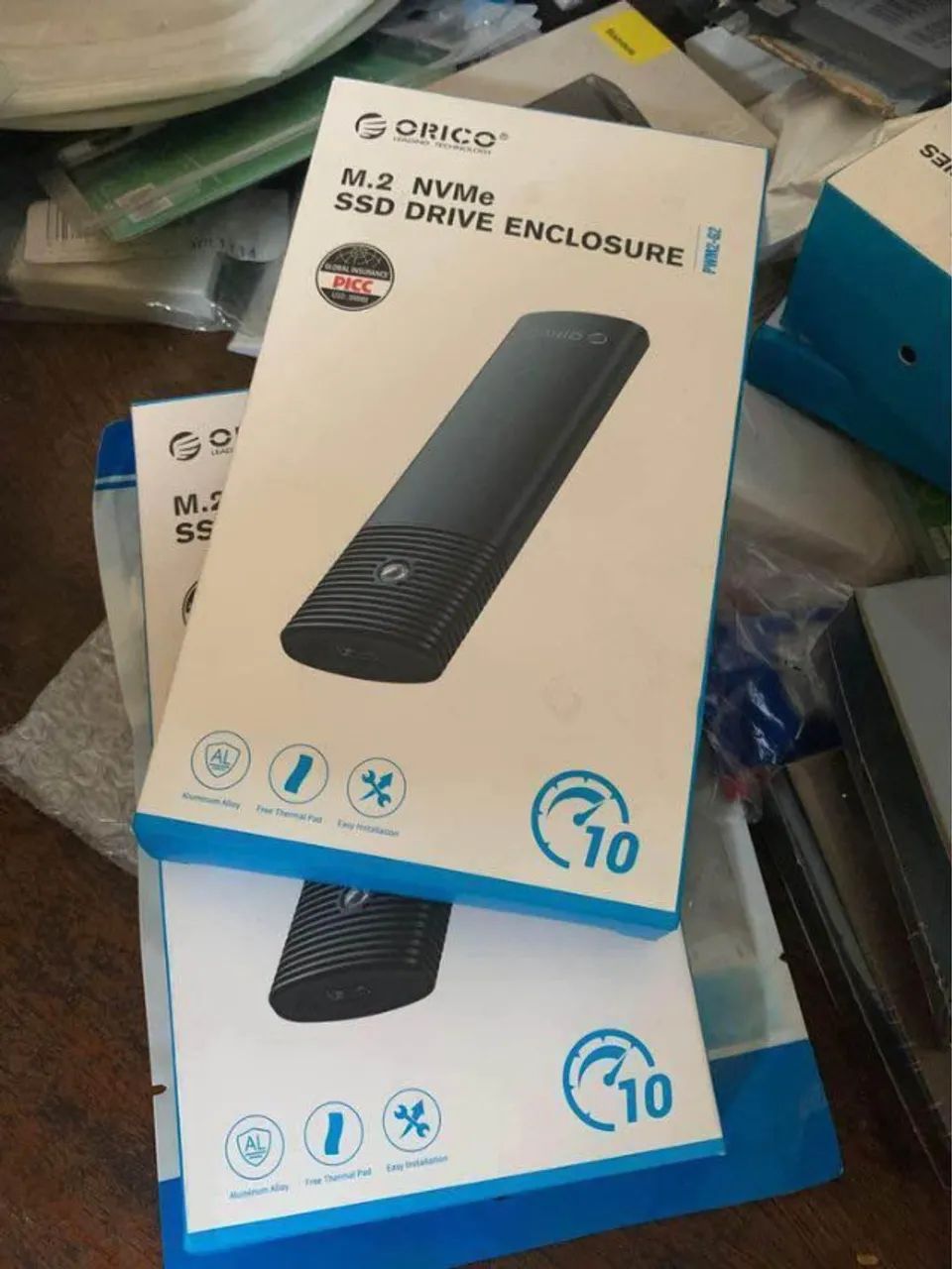 Case pra ssd M.2 Nvme Orico 10 Gbps Original