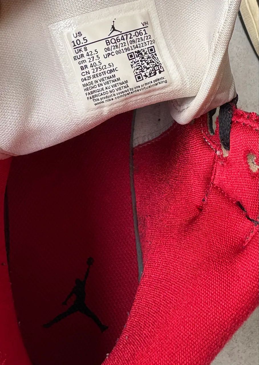 Tênis Nike air Jordan 1  - Foto 4