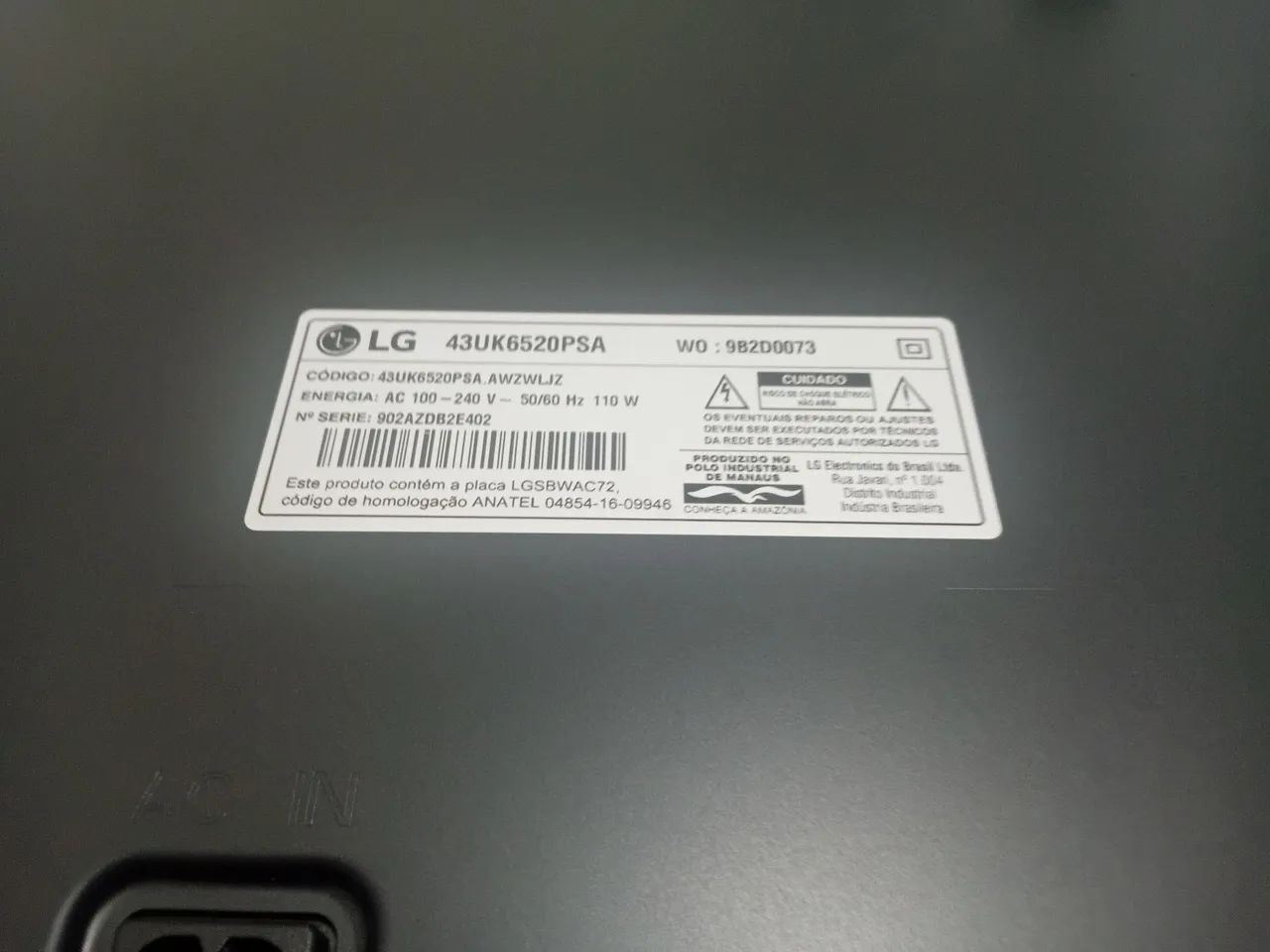 TV LG 43 POLEGADAS - Foto 2