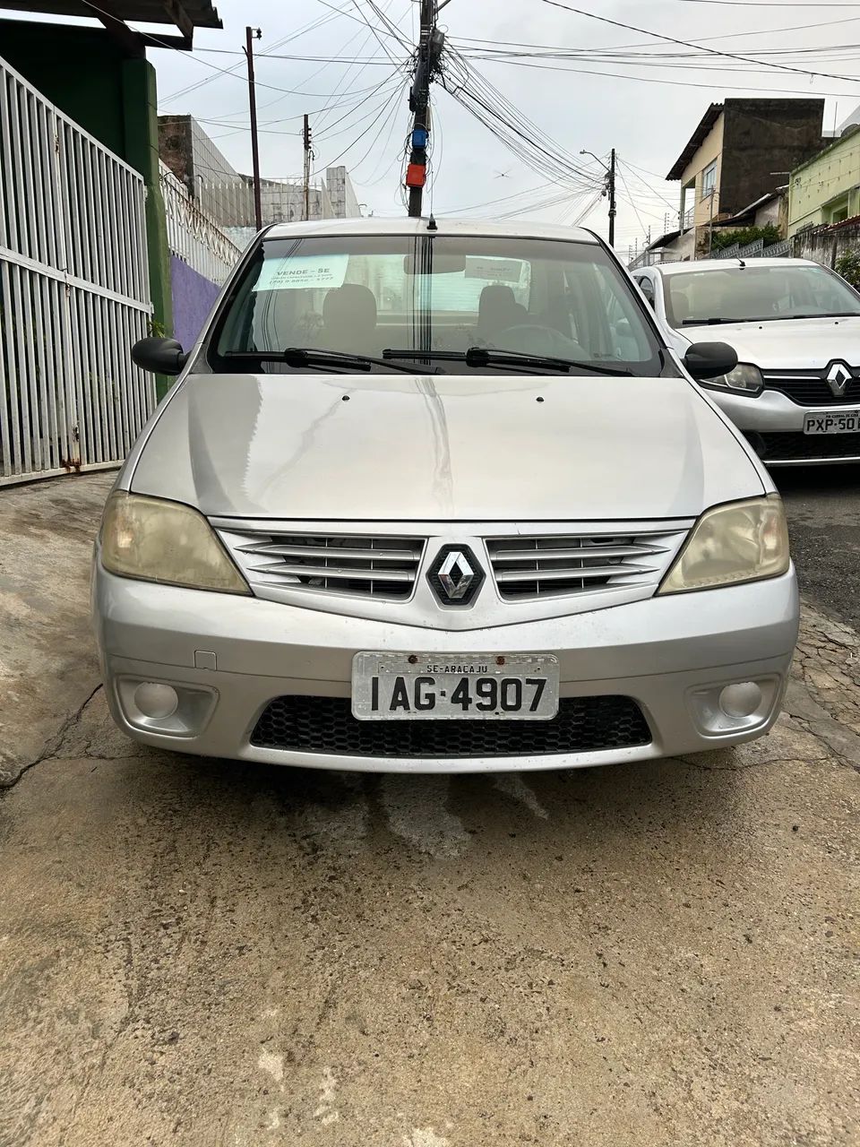 Renault Logan Expression Hi-flex 1.6 8V 4P 2009 - Foto 3